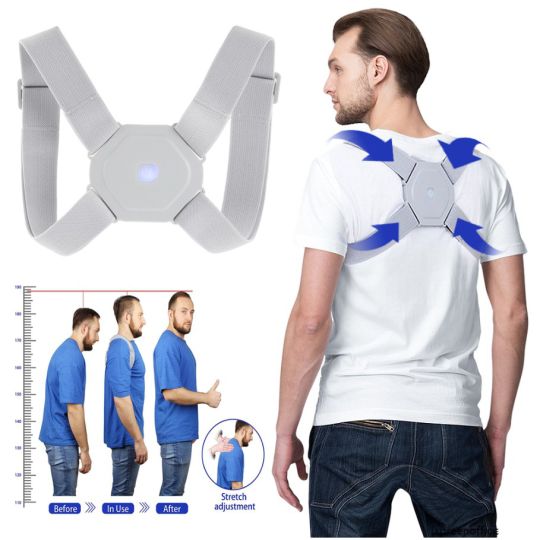 Intelligent Posture Corrector with Sensor Vibration - Free Delivery
