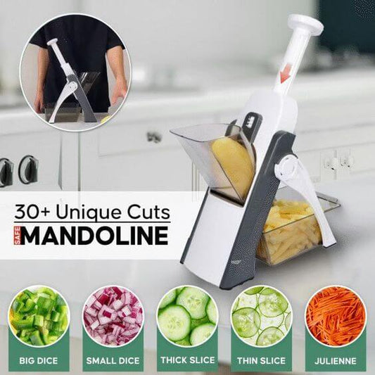 Mandoline Vegetable Slicer 5 in 1 - Free Delivery