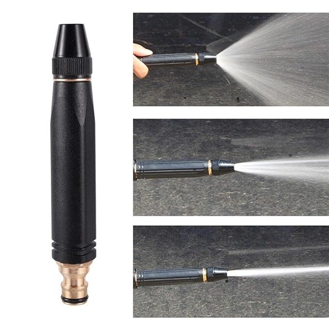 Portable High Pressure Washing Water Gun Nozzle Water Spray Gun, Water Jet Hose Nozzles - Free Delivery