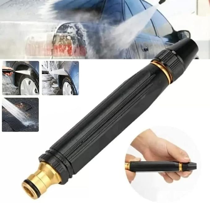Portable High Pressure Washing Water Gun Nozzle Water Spray Gun, Water Jet Hose Nozzles - Free Delivery