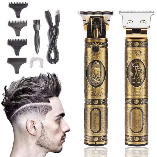 Vintage Rechargeable Hair Stainless Steel Trimmer - Free Delivery